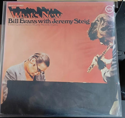 Bill Evans with Jeremy Steig – What’s New – Japanese LP – actual item photograph 1
