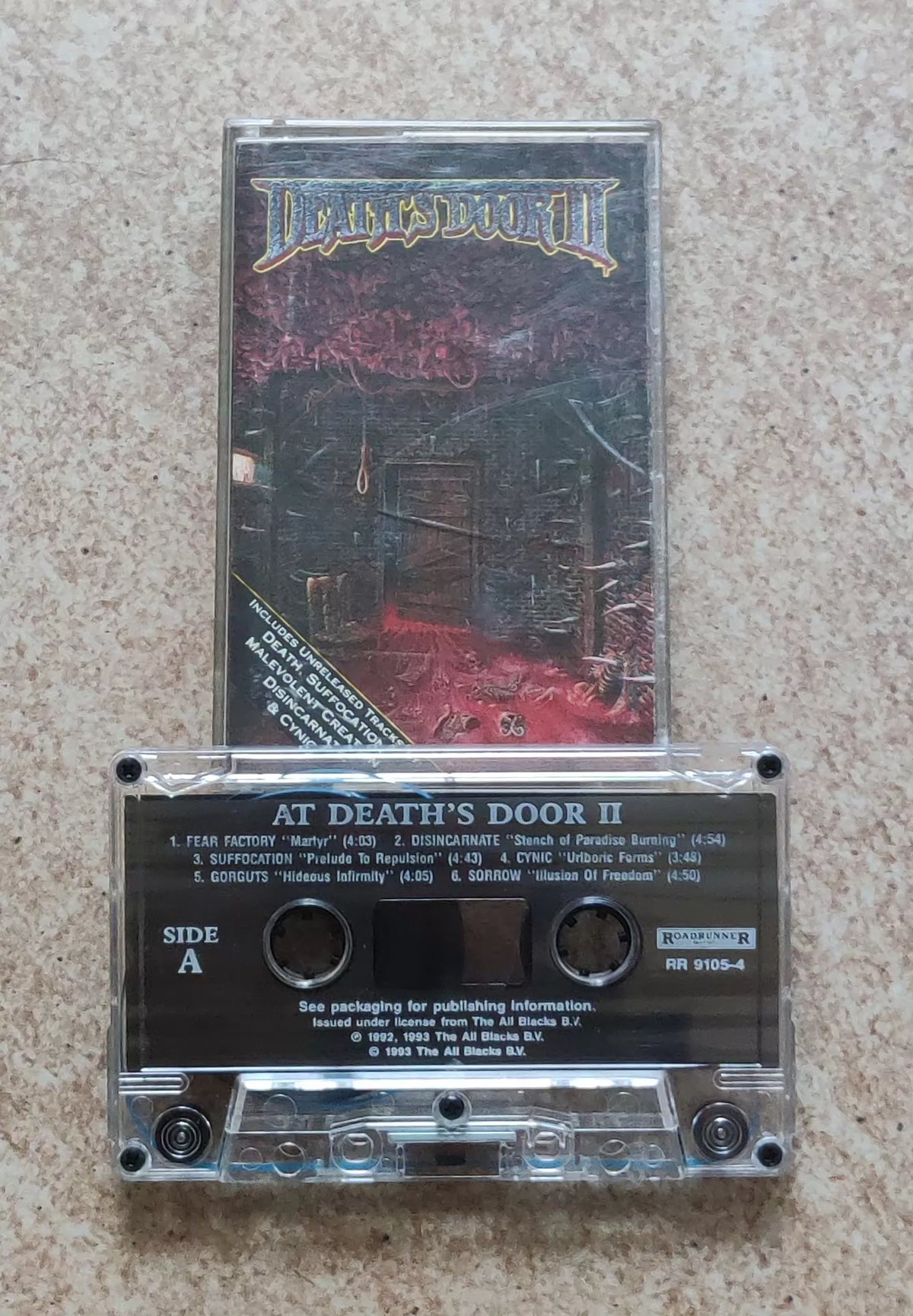 Various – At Death's Door II (Cassette) – photo 4