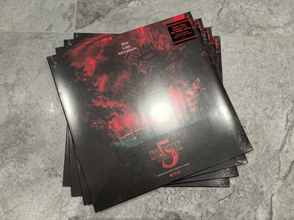 Various – Stranger Things 5 Soundtrack – Smoky Ocean-Blue Vinyl (LP)