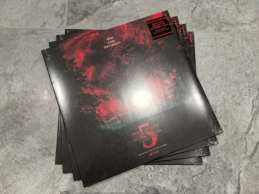 Various – Stranger Things 5 Soundtrack – Smoky Ocean-Blue Vinyl (LP)
