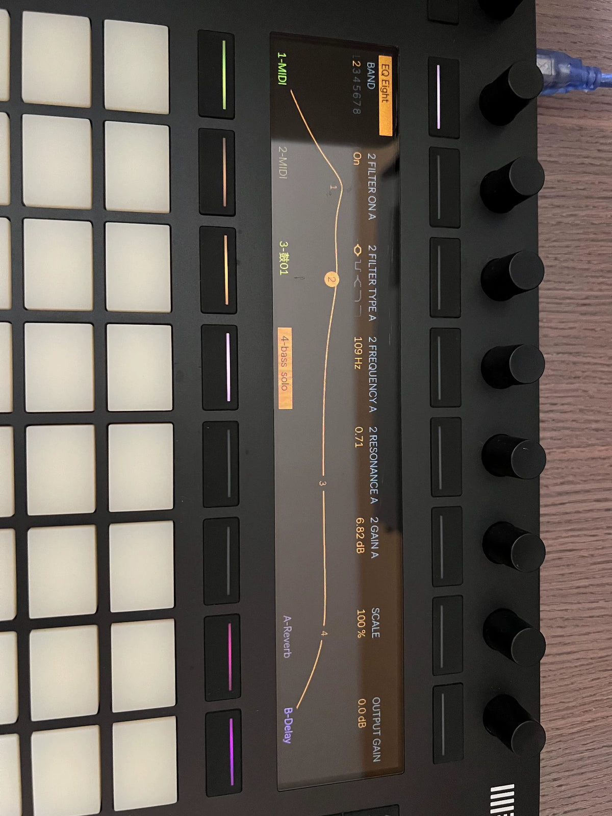Ableton Push 2 – MIDI Performance Controller – actual item photograph 7