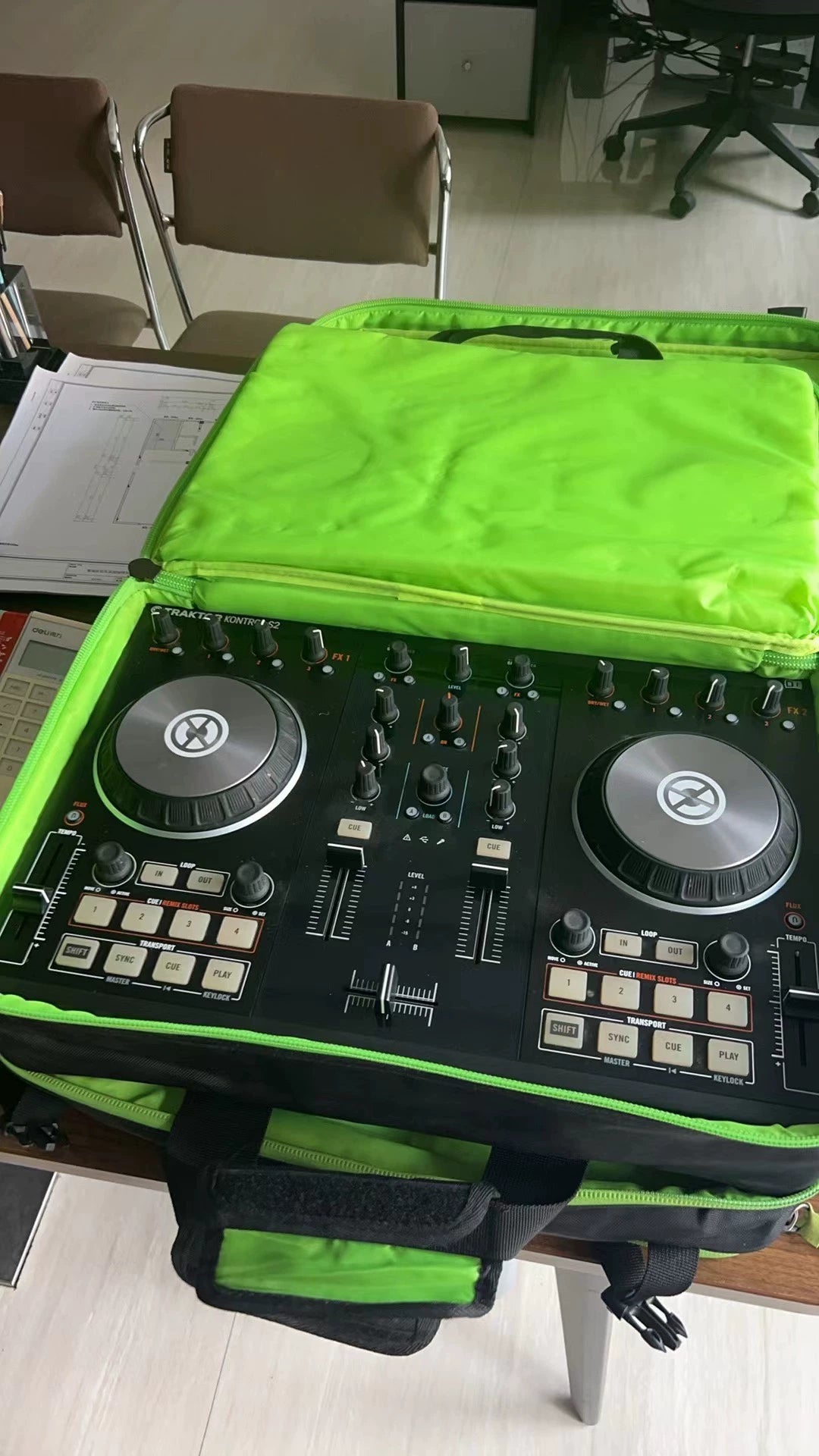 Native Instruments Traktor Kontrol S2 MK2 – Used DJ Controller – actual item photograph 5