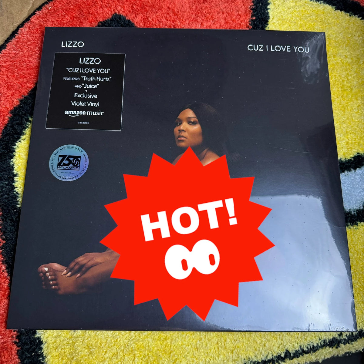 Lizzo – Cuz I Love You – Amazon Purple Vinyl LP