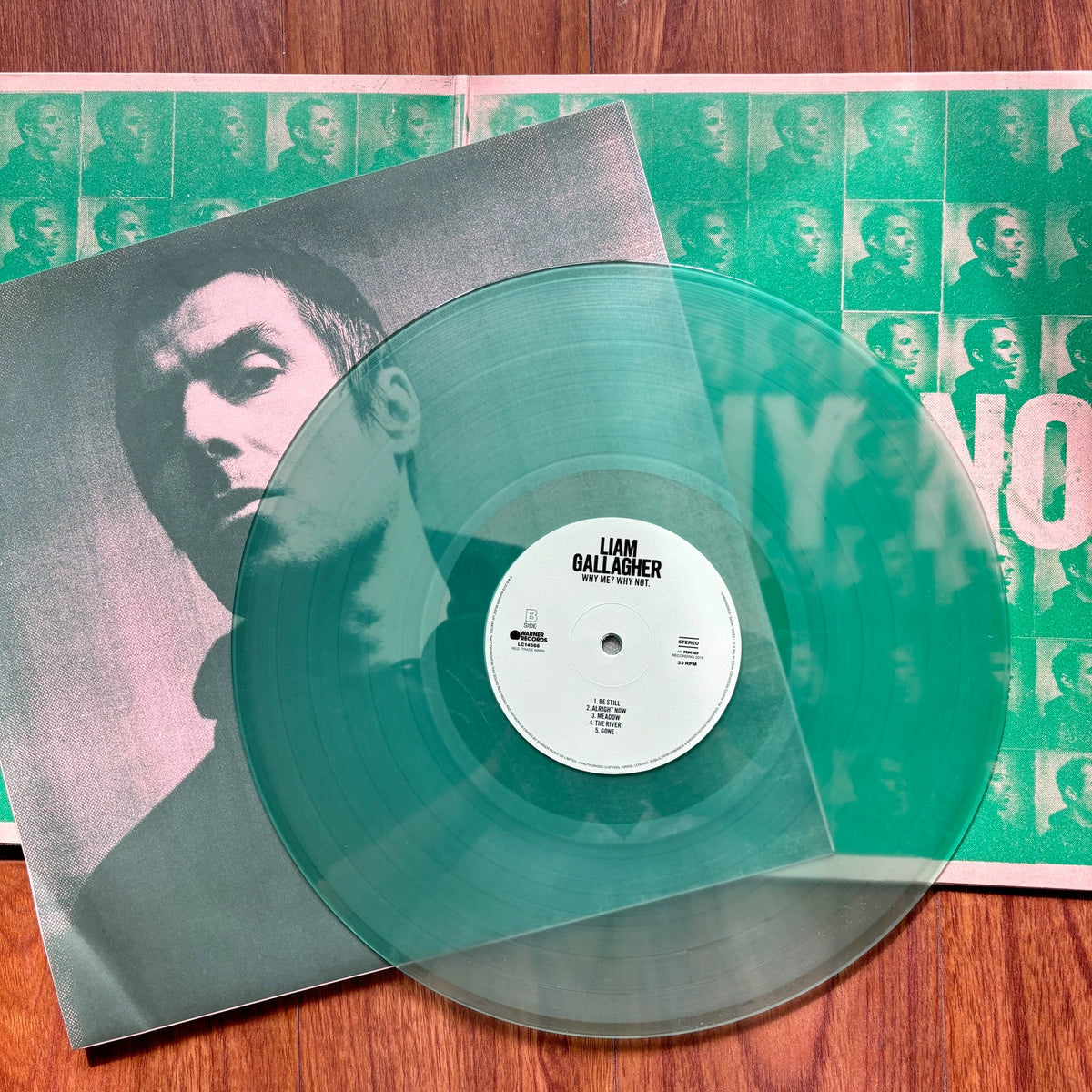 Liam Gallagher – Why Me? Why Not. – European Green Vinyl LP – offered copy 3