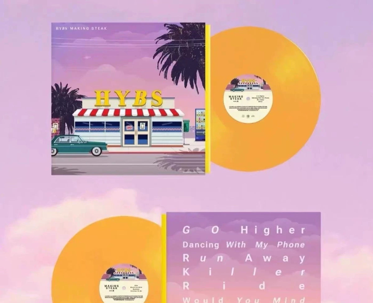 HYBS – Making Steak, Transparent Orange Vinyl (LP) – photo 2