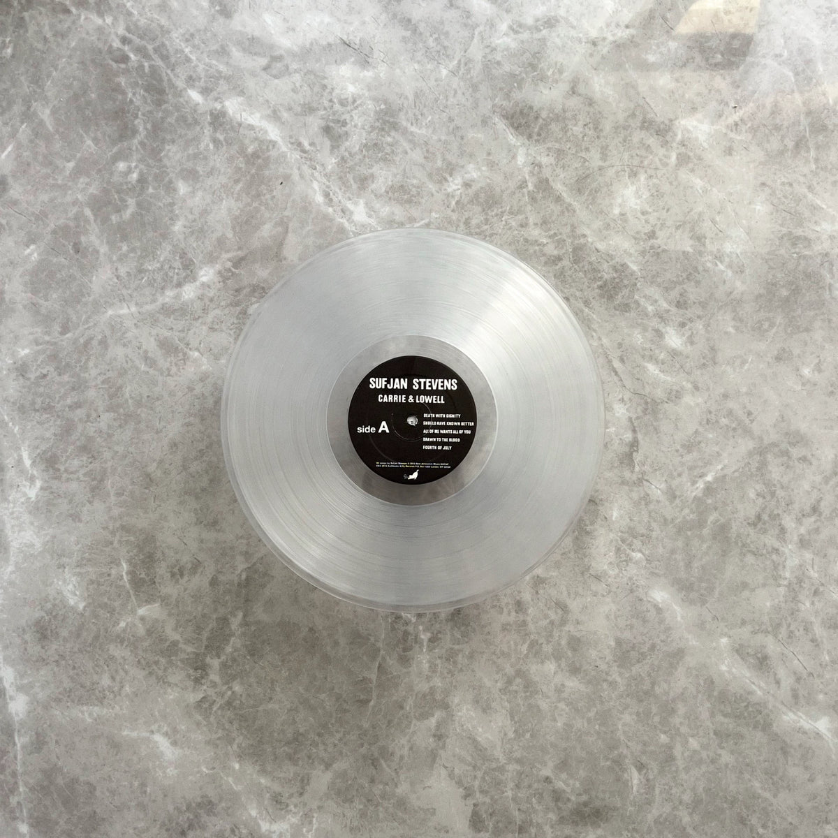 Sufjan Stevens – Carrie & Lowell 10th Anniversary Blue & White Vinyl