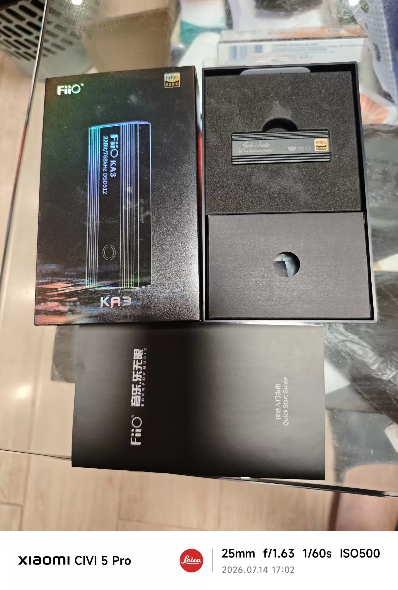 FiiO KA3 Portable USB DAC & Headphone Amplifier