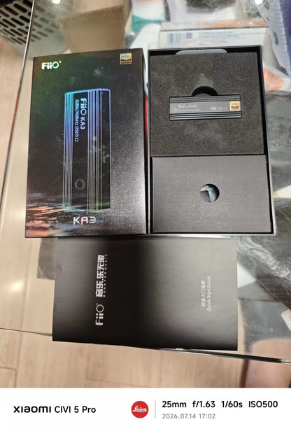 FiiO KA3 Portable USB DAC & Headphone Amplifier