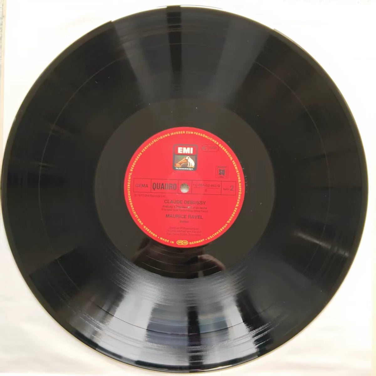 Ravel: Boléro / Debussy: La Mer – Karajan, Berlin Philharmonic (LP) – source photo 6