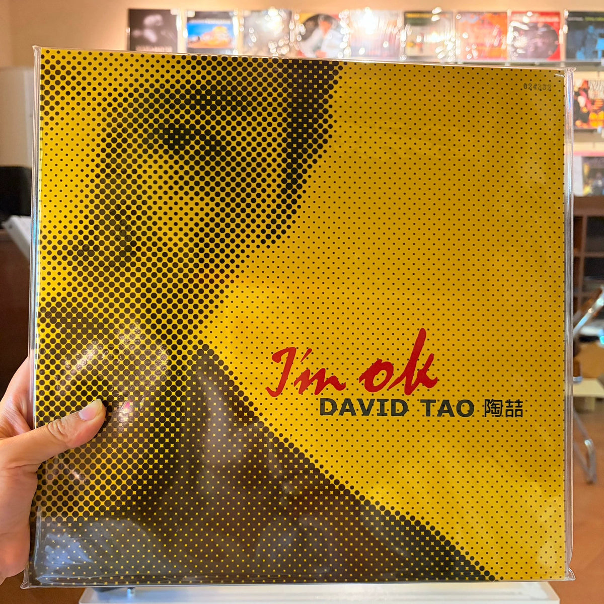 David Tao – I'm OK – Numbered Taiwan Vinyl LP – Sealed – actual copy