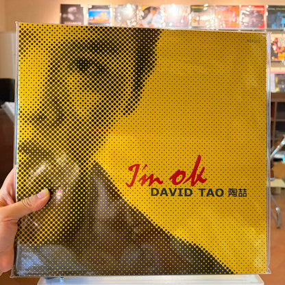 David Tao – I'm OK – Numbered Taiwan Vinyl LP – Sealed – actual copy
