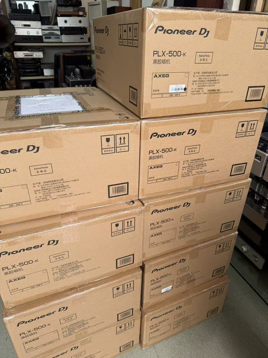 Pioneer DJ PLX-500-K – Black Turntable, Sealed