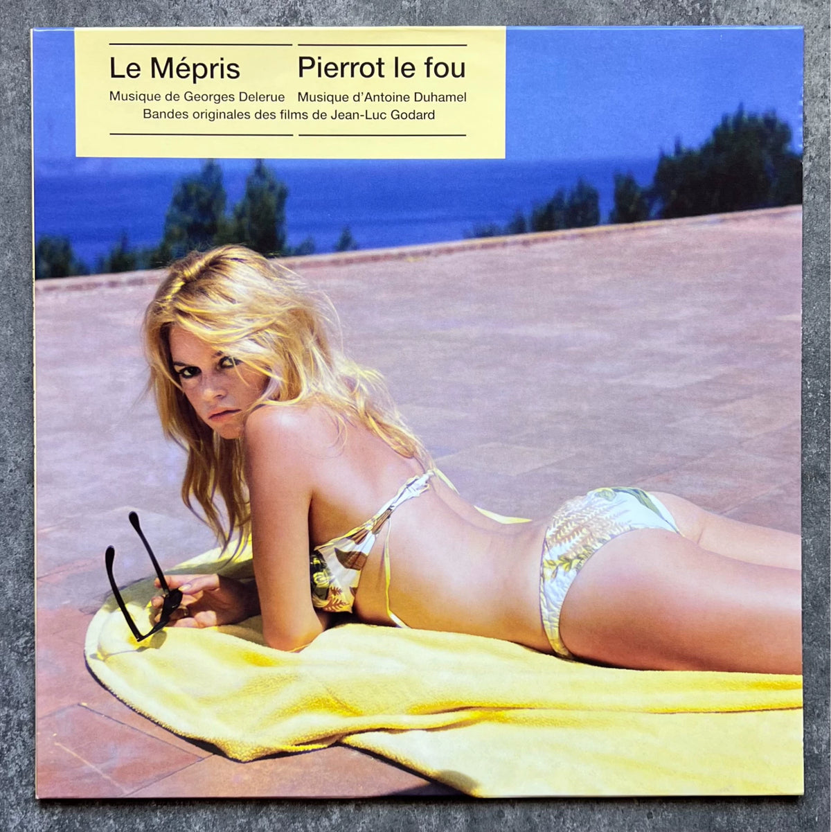 Georges Delerue / Antoine Duhamel – Le Mépris / Pierrot Le Fou – 2018 Decca LP