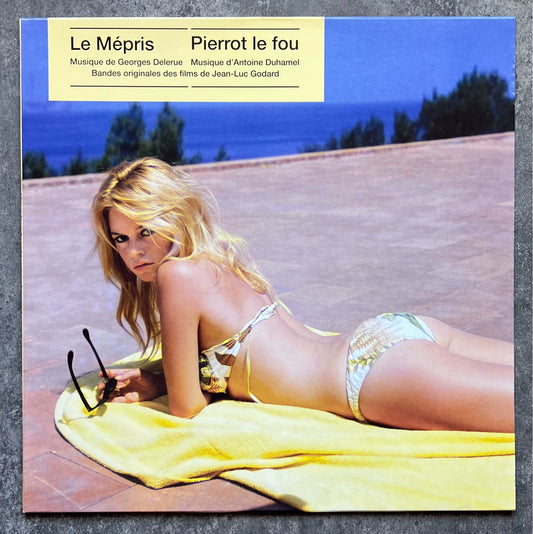Georges Delerue / Antoine Duhamel – Le Mépris / Pierrot Le Fou – 2018 Decca LP