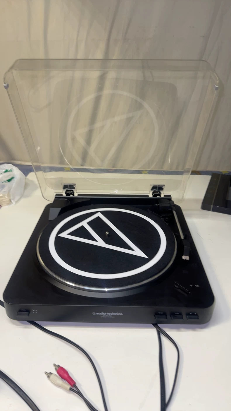 Audio-Technica AT-LP60BK Turntable — 120V