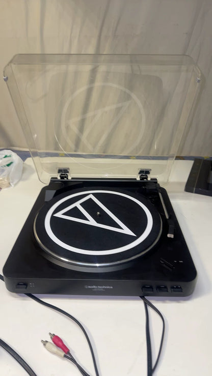 Audio-Technica AT-LP60BK Turntable — 120V