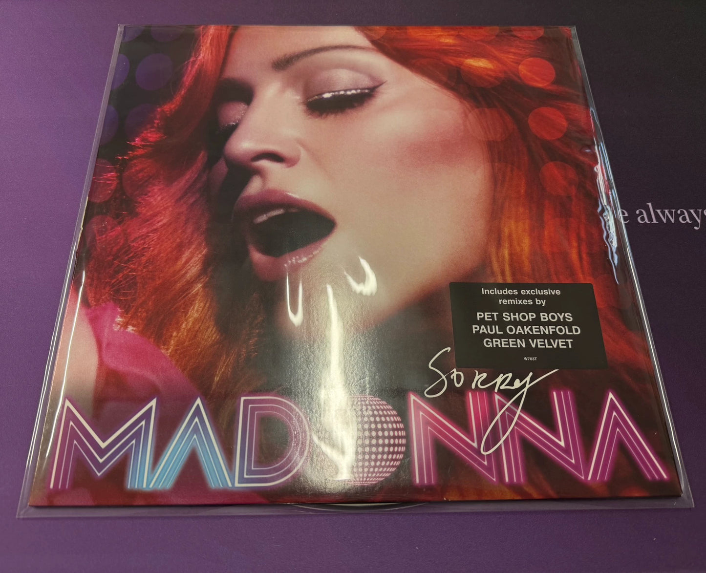 Madonna – Sorry 2006 European First Press 12-Inch Vinyl