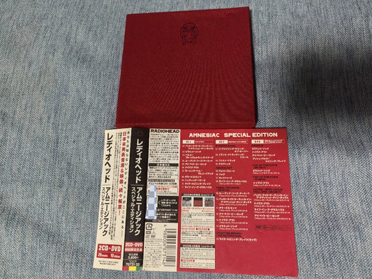 Radiohead – Amnesiac – Japanese 2CD + DVD Deluxe Edition