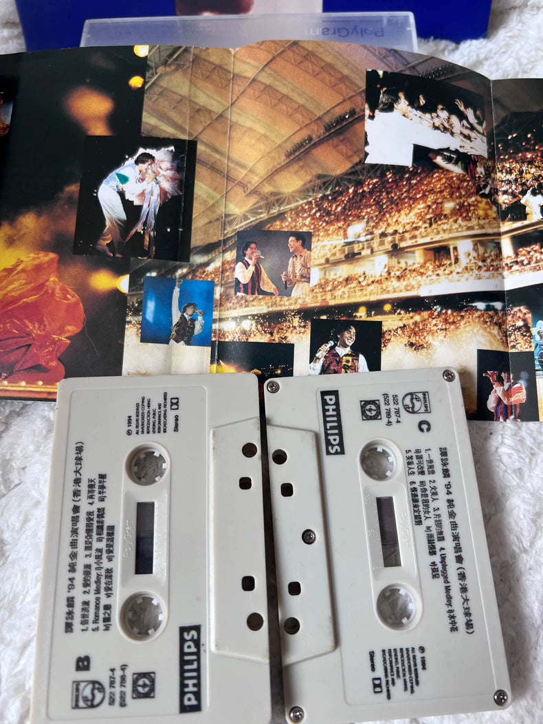 Alan Tam – 94 Pure Golden Hits Concert – Malaysia 2-Cassette Set