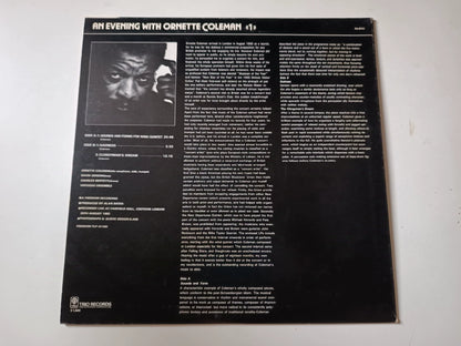 Ornette Coleman – An Evening with Ornette Coleman Vol. 1 – Japanese LP – actual item photograph 2