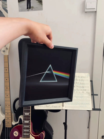 Pink Floyd – The Dark Side of the Moon – 12-Frame Lenticular Art – actual product photo 1