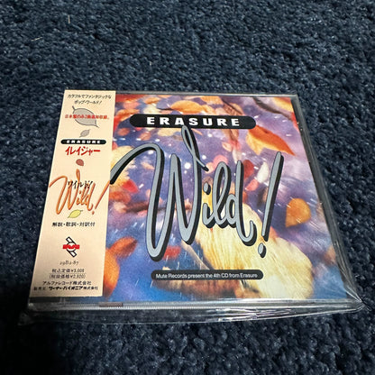 Erasure – Wild! – Japanese CD with Obi