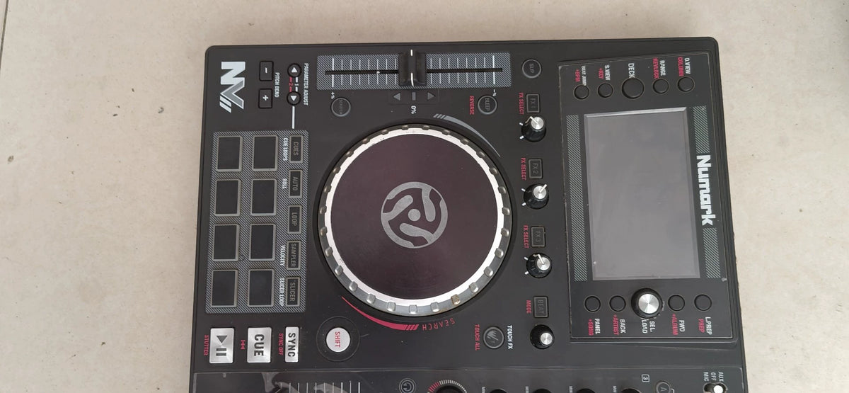 Numark NV II – DJ Controller with Power and USB Cables – actual item photograph 4