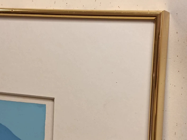 Takeo Honma – Mountain and Lake – Signed Artist’s Proof Screenprint