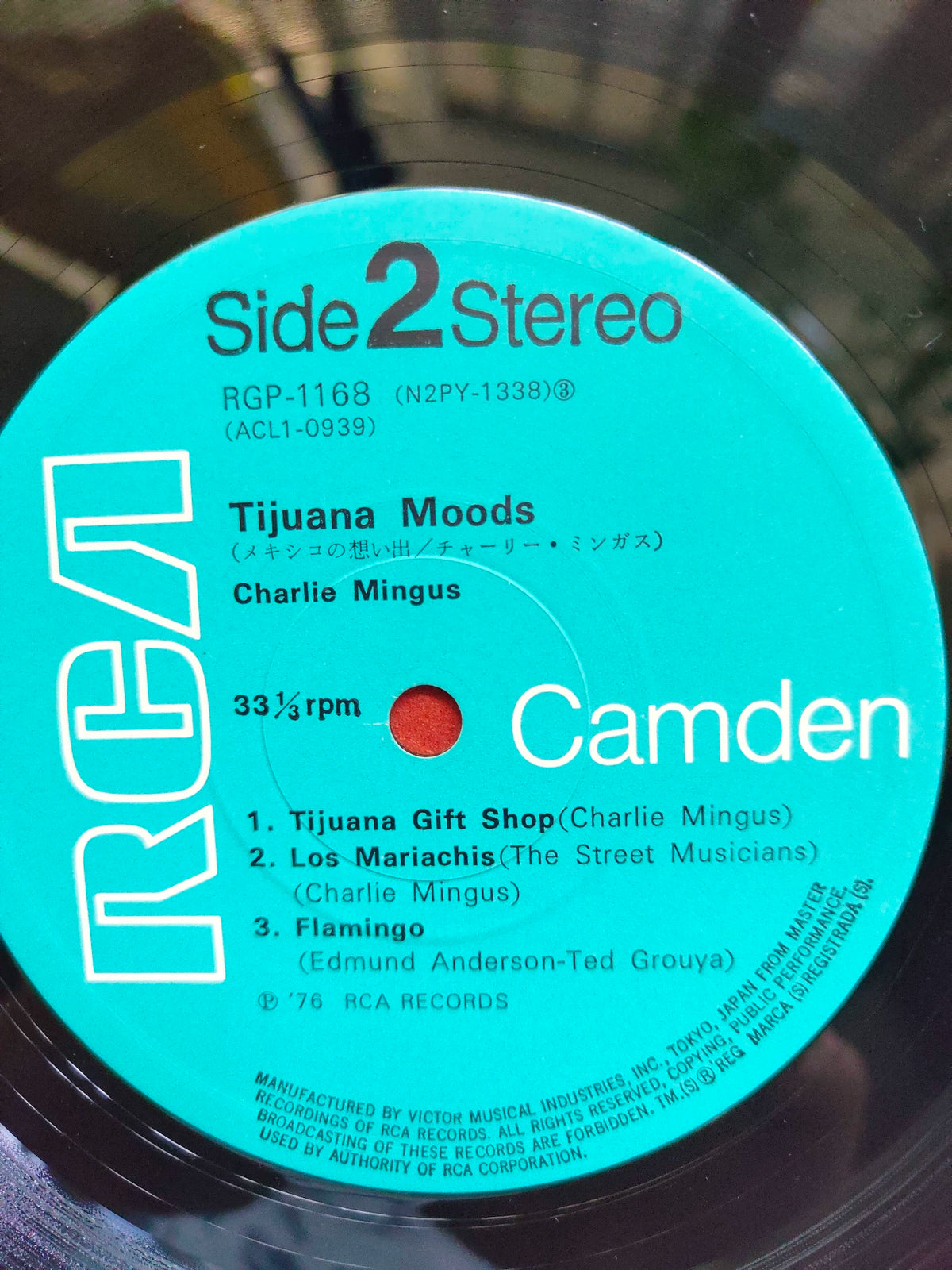 Charles Mingus – Tijuana Moods – Japanese LP – actual item photograph 4