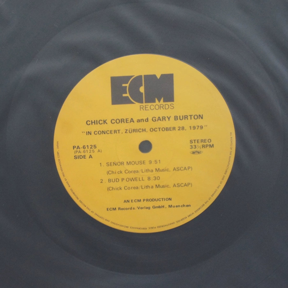 Chick Corea and Gary Burton – In Concert, Zürich, October 28, 1979 – Japanese Vinyl LP — product detail 6