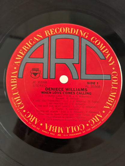 Deniece Williams – When Love Comes Calling 1980 Vinyl LP — product detail 6