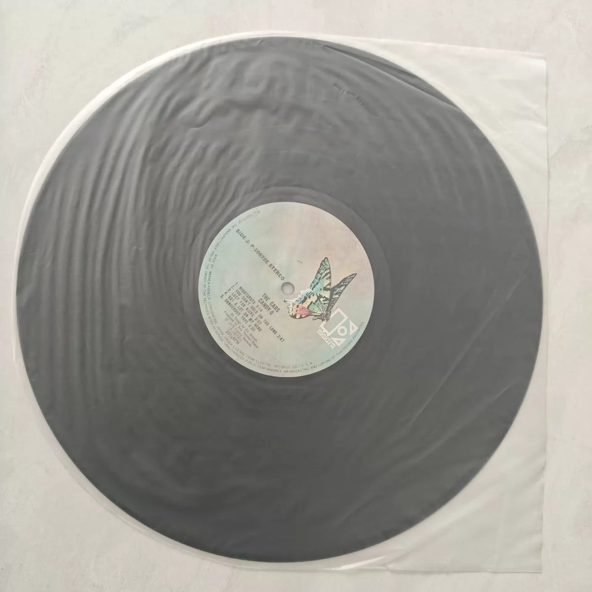 The Cars – Candy-O; actual item detail