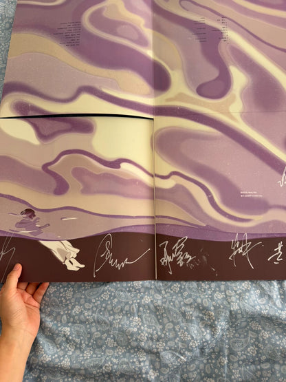 Wang Wen – Invisible City 看不見的城市 – Signed Purple Cross Vinyl