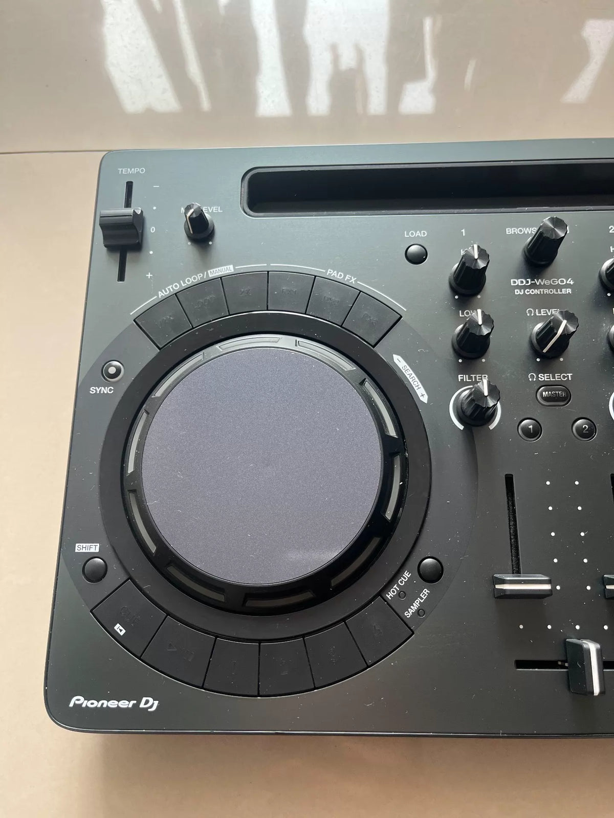 Pioneer DDJ-WeGO4 – DJ Controller – actual item photograph 2