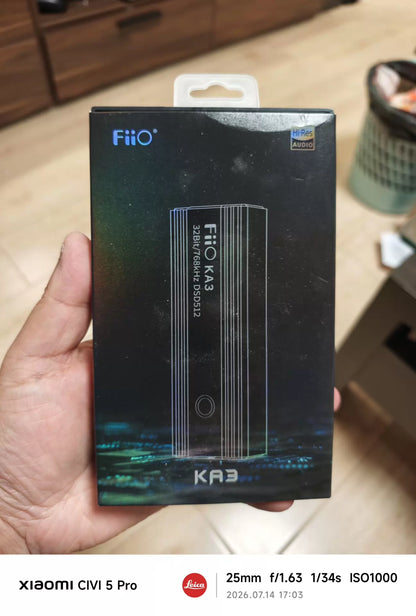 FiiO KA3 Portable USB DAC & Headphone Amplifier