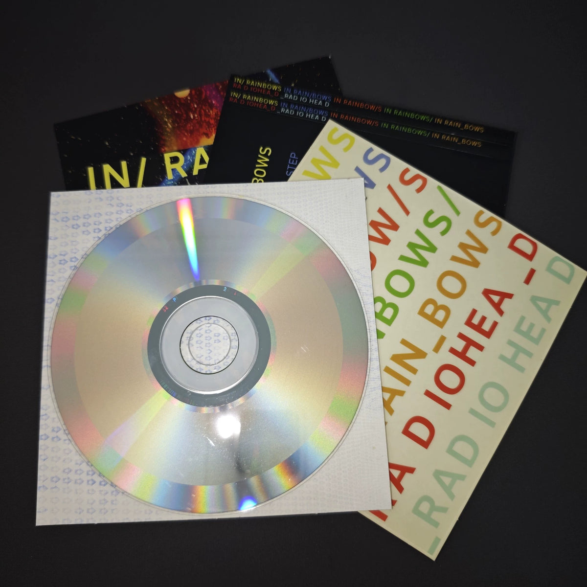 Radiohead – In Rainbows, Japanese CD with OBI – actual item photograph 4