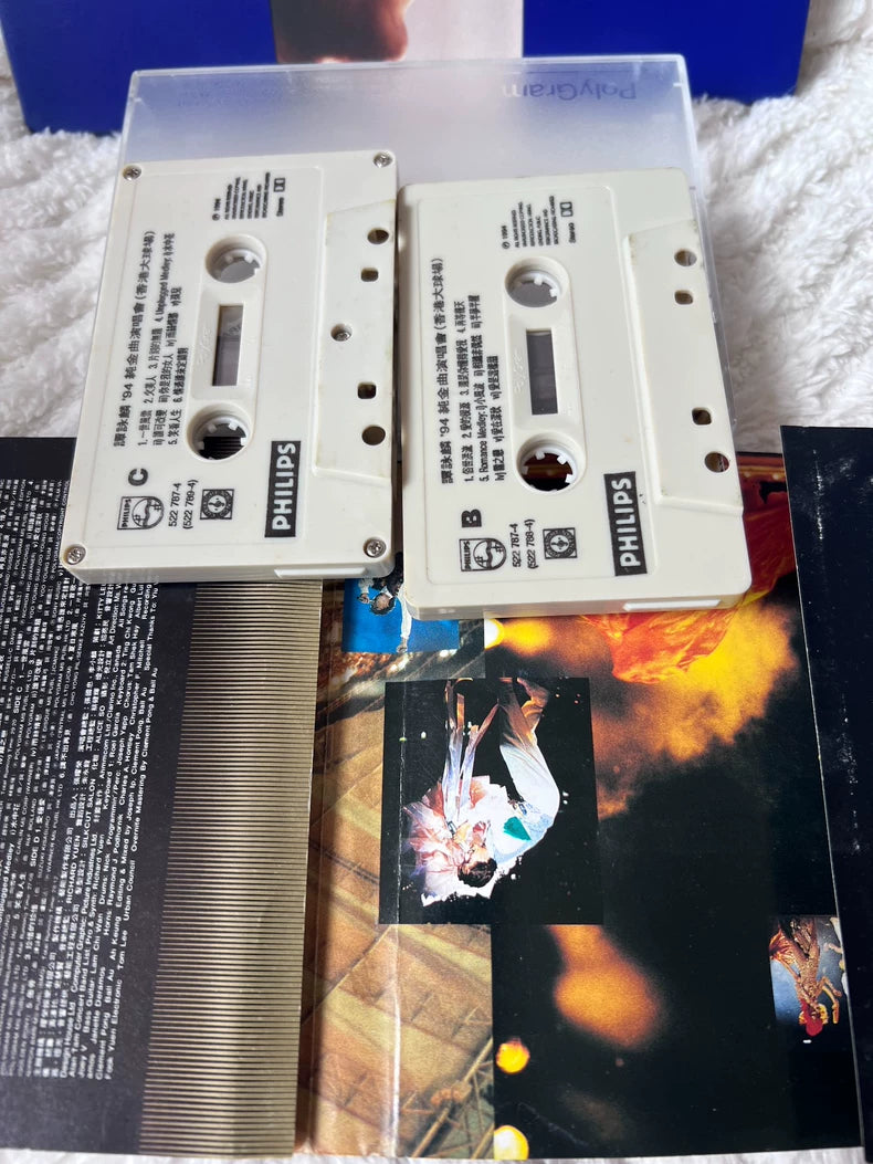 Alan Tam – 94 Pure Golden Hits Concert – Malaysia 2-Cassette Set