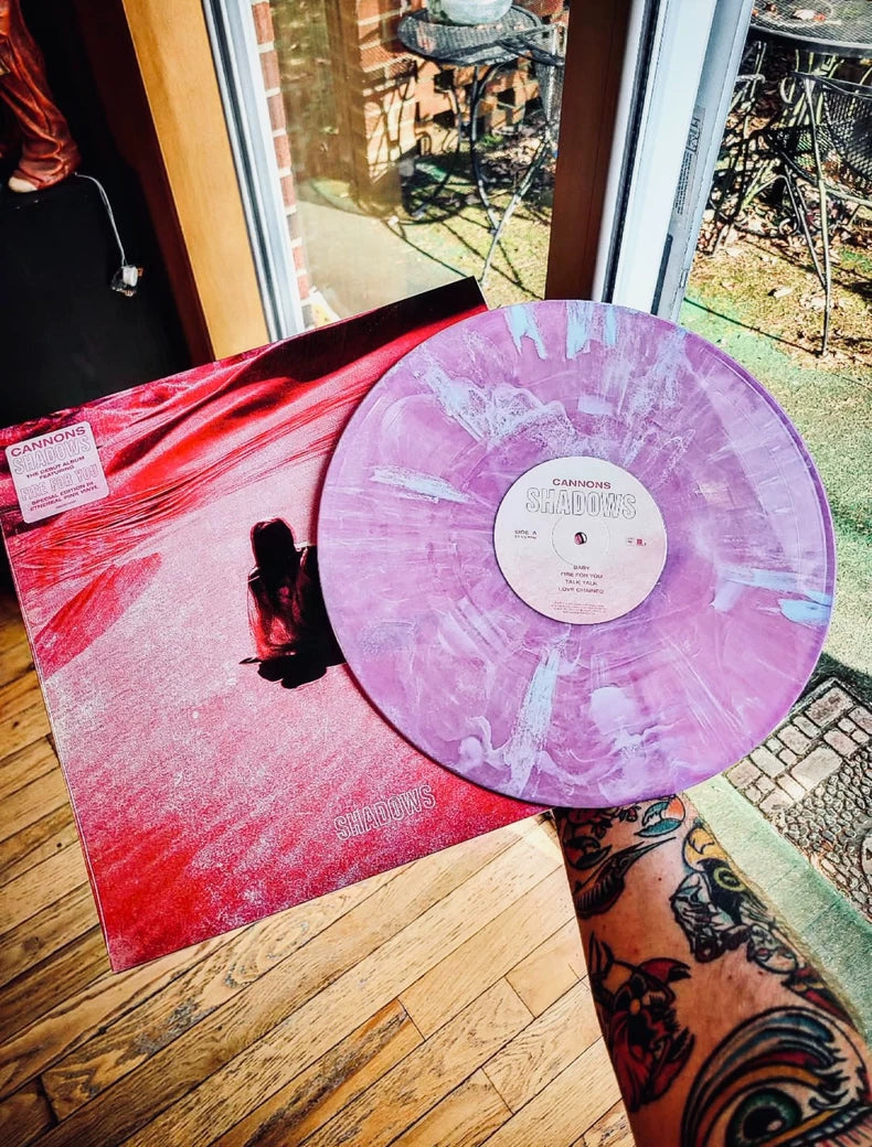 Cannons – Shadows – Pink & White Marble Vinyl (LP) — photo 4