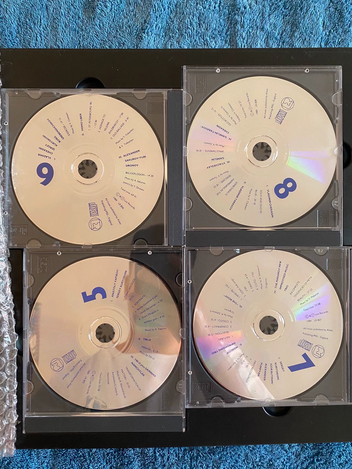 Various Artists – Document: New Music from Russia – The 80’s 8CD Box Set