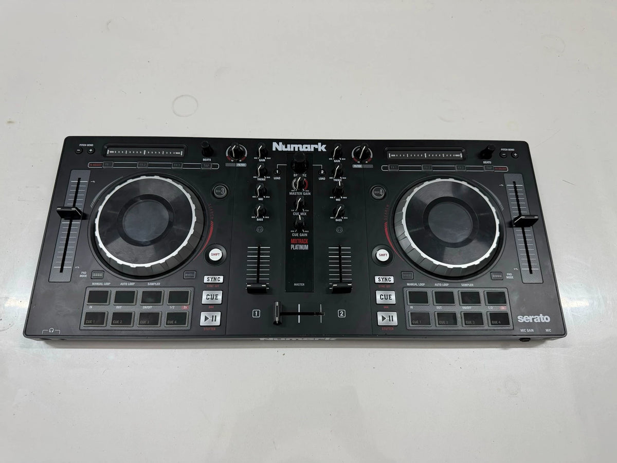 Numark Mixtrack Platinum FX – DJ Controller – actual item photograph 1
