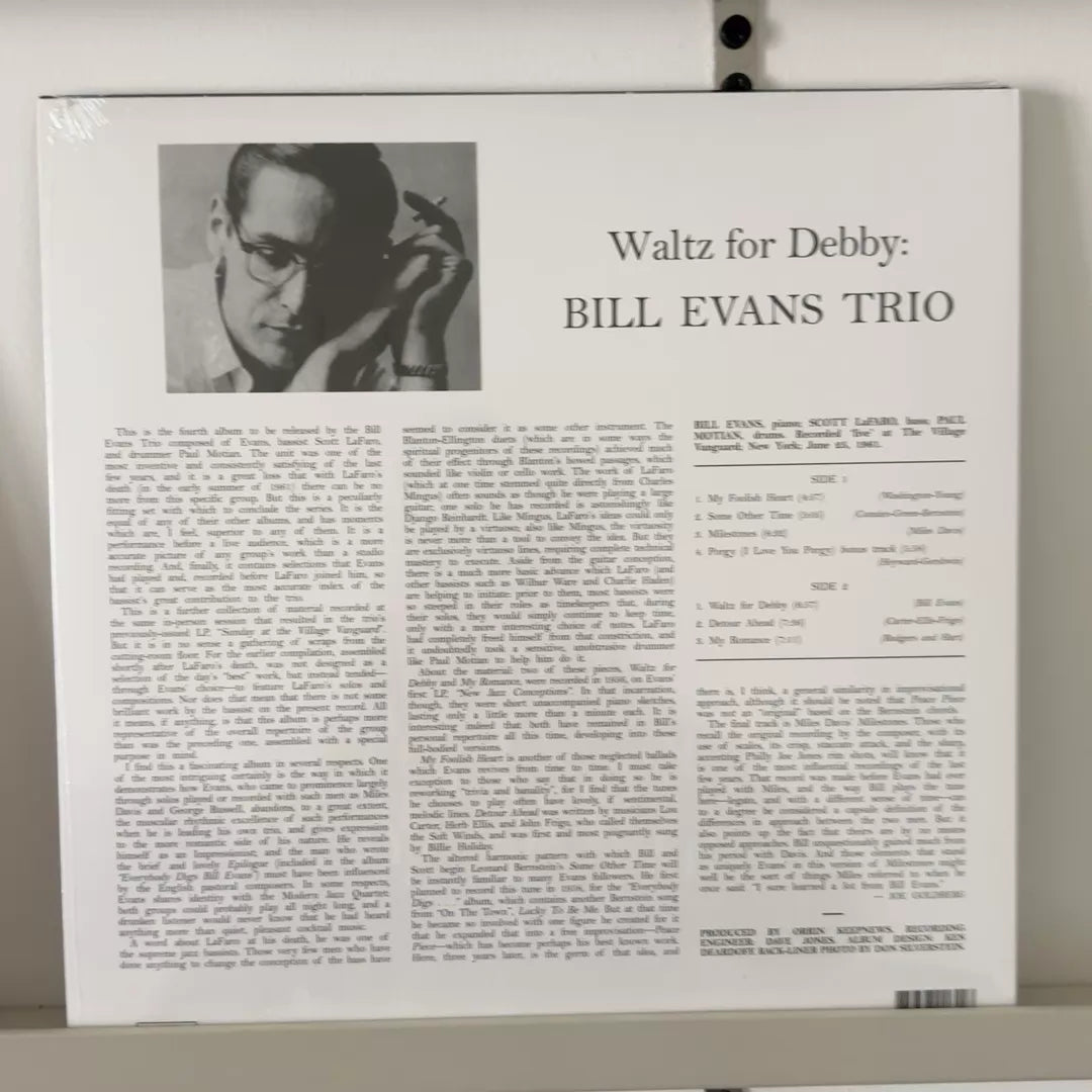Bill Evans Trio – Waltz For Debby – Pink Vinyl (LP) – product photo 2