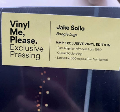 Jake Sollo – Boogie Legs, VMP Yellow Vinyl (LP) – photo 2