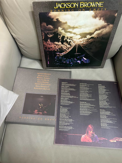 Asia / Jackson Browne – Alpha + Running on Empty – Japanese Vinyl LP Pair – detail 5