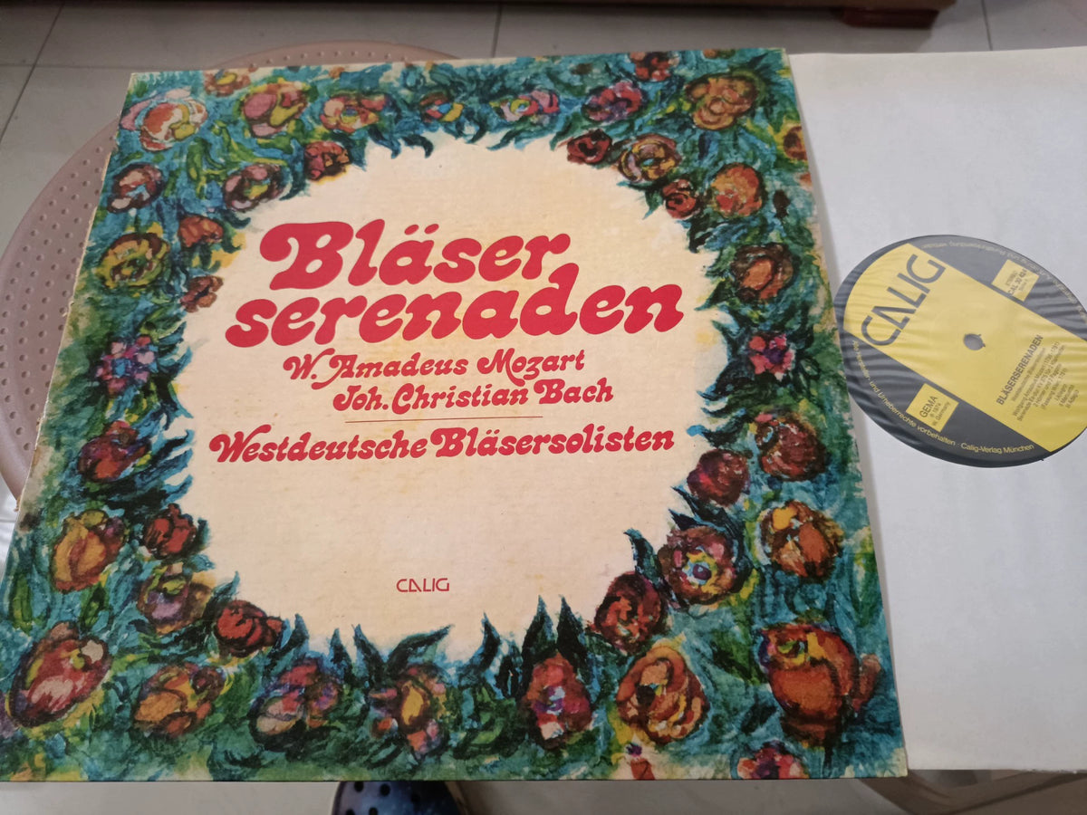 Westdeutsche Bläsersolisten – Bläser Serenaden (LP) – photo 1