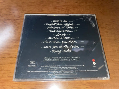Anita Baker – Compositions – Japanese CD