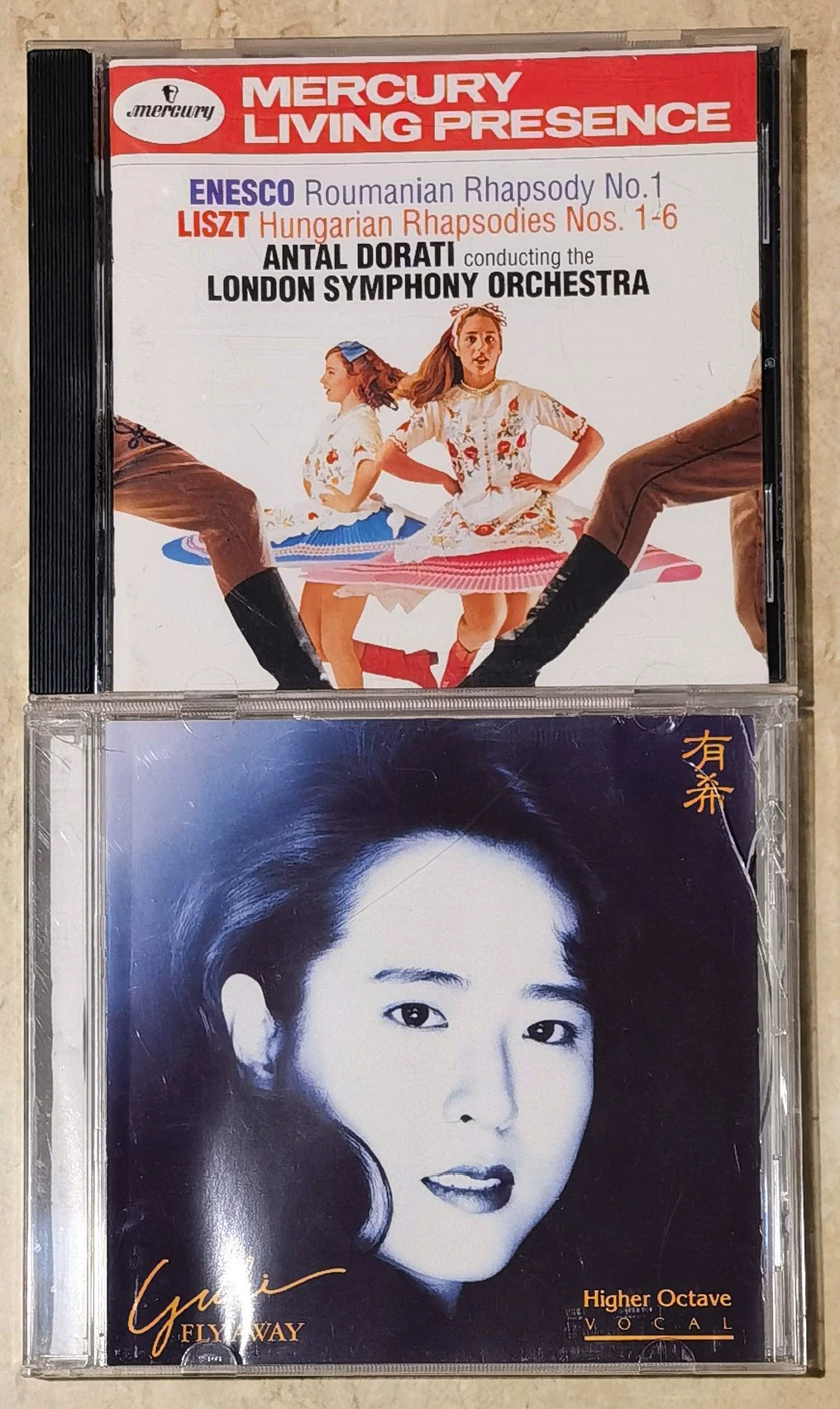 Antal Dorati / Yuki – Romanian & Hungarian Rhapsodies + Fly Away – US 2CD Bundle