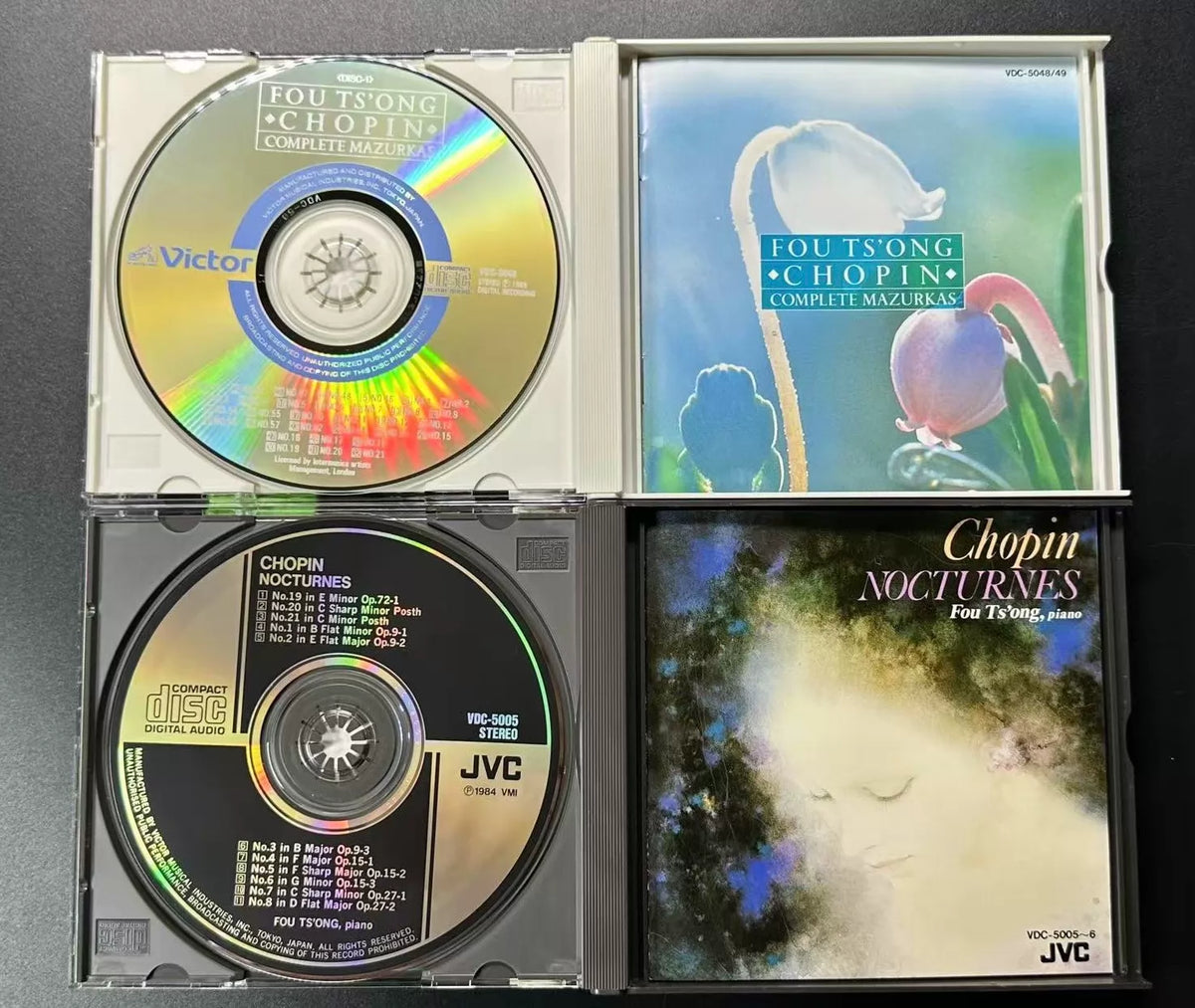 Fou Ts'ong – Chopin & Scarlatti – Japanese 6CD Collection with OBI