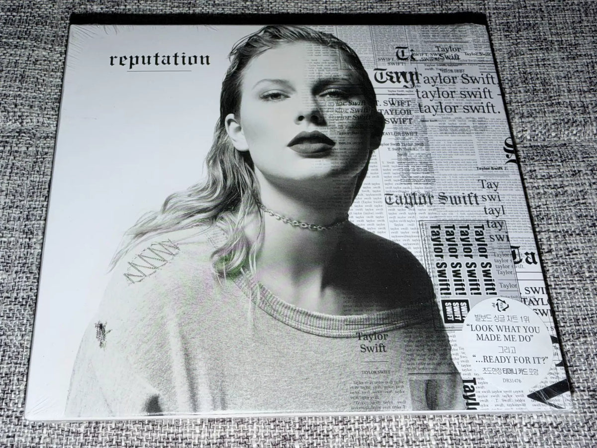 Taylor Swift – reputation – Korean First Press CD with Transit Card, Sealed