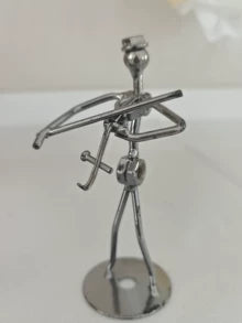 Metal Musician Figurines — Set of 6