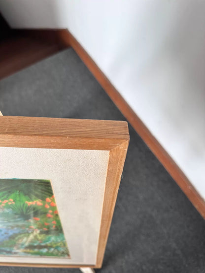 Tropical Waters – Japanese Vintage Framed Colour Print – detail 4